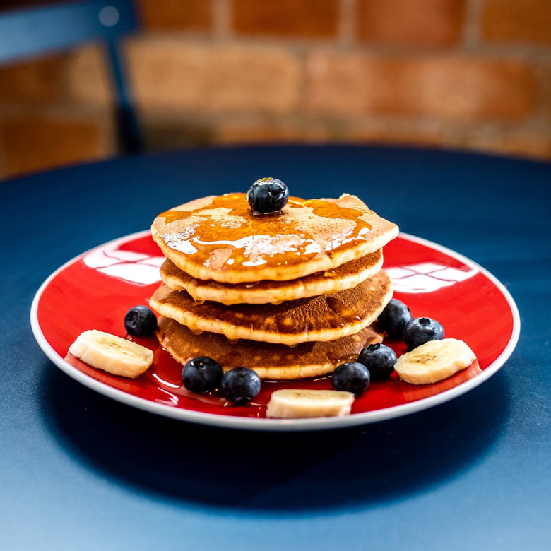 Blueberry banana pancakes | Marqt.no