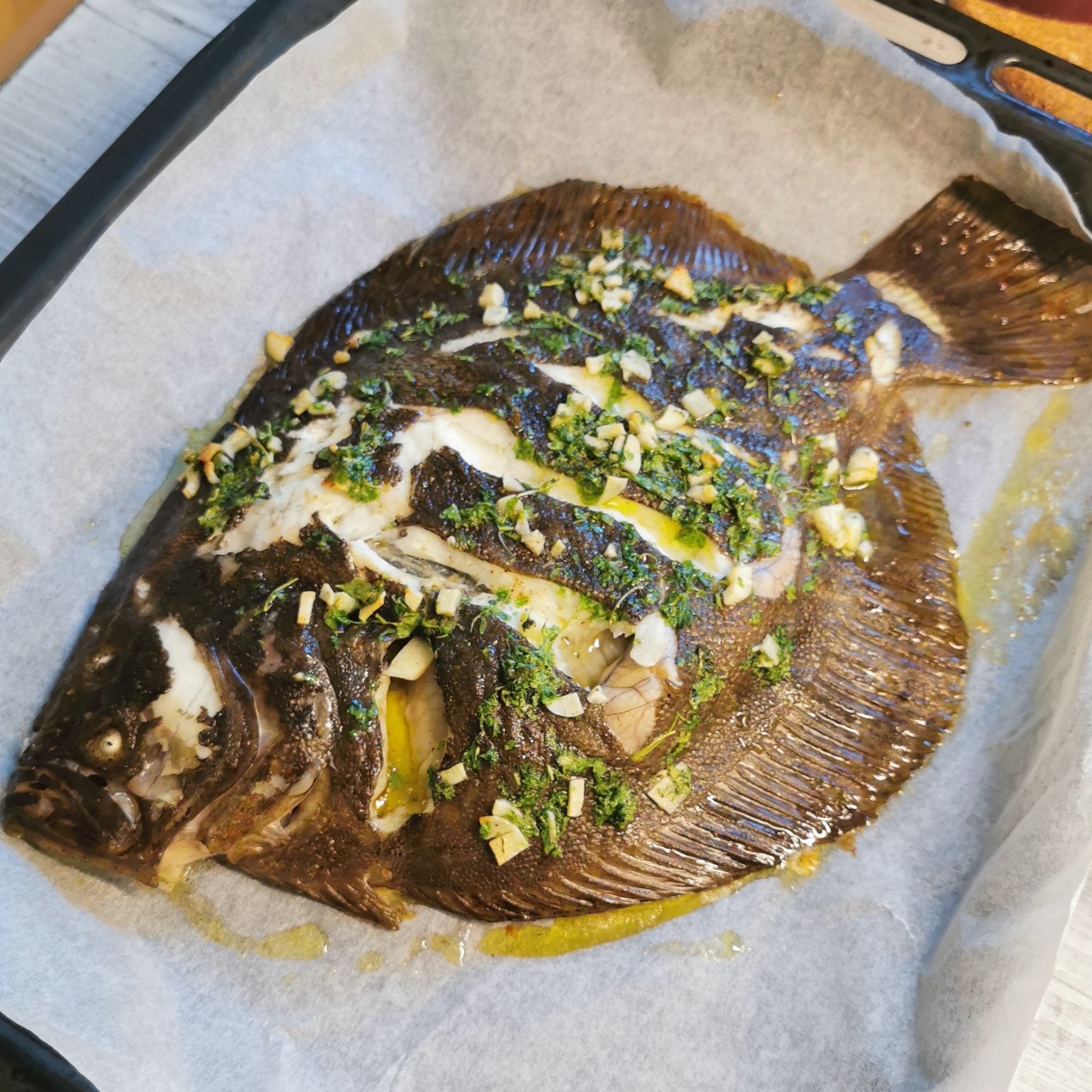 Oven roasted turbot | Marqt.no