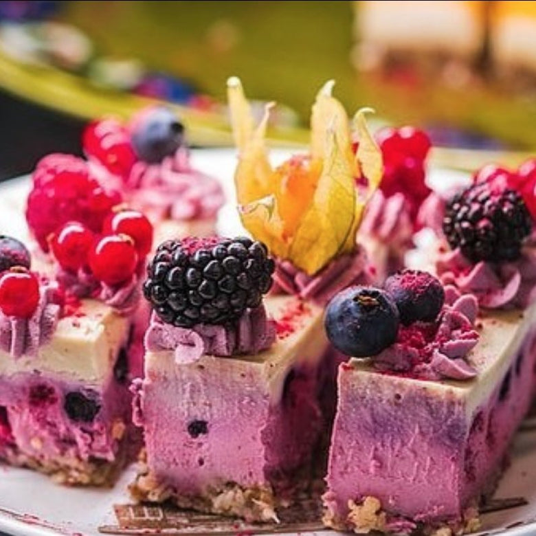 Raw blueberry cake | Marqt.no