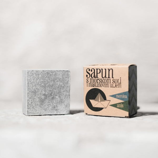 Sea salt and olive oil soap - Marqt.no